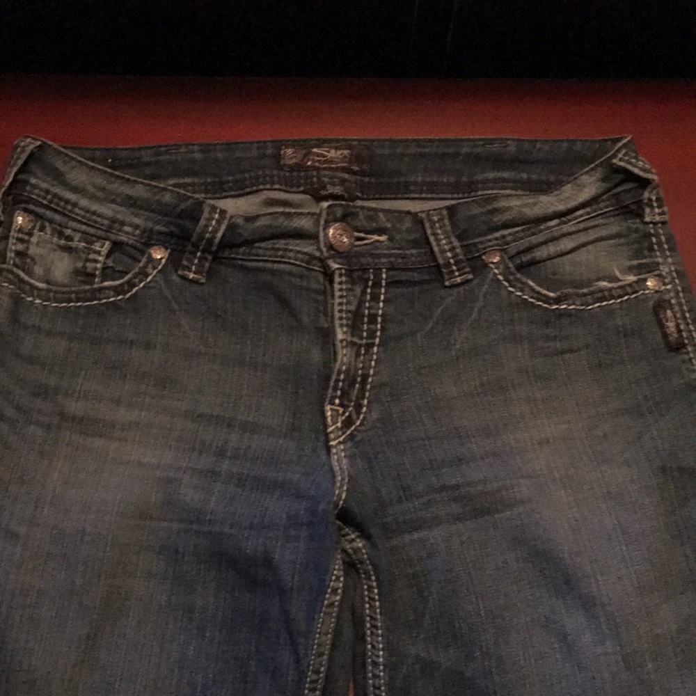 Silver Suki boot cut jeans